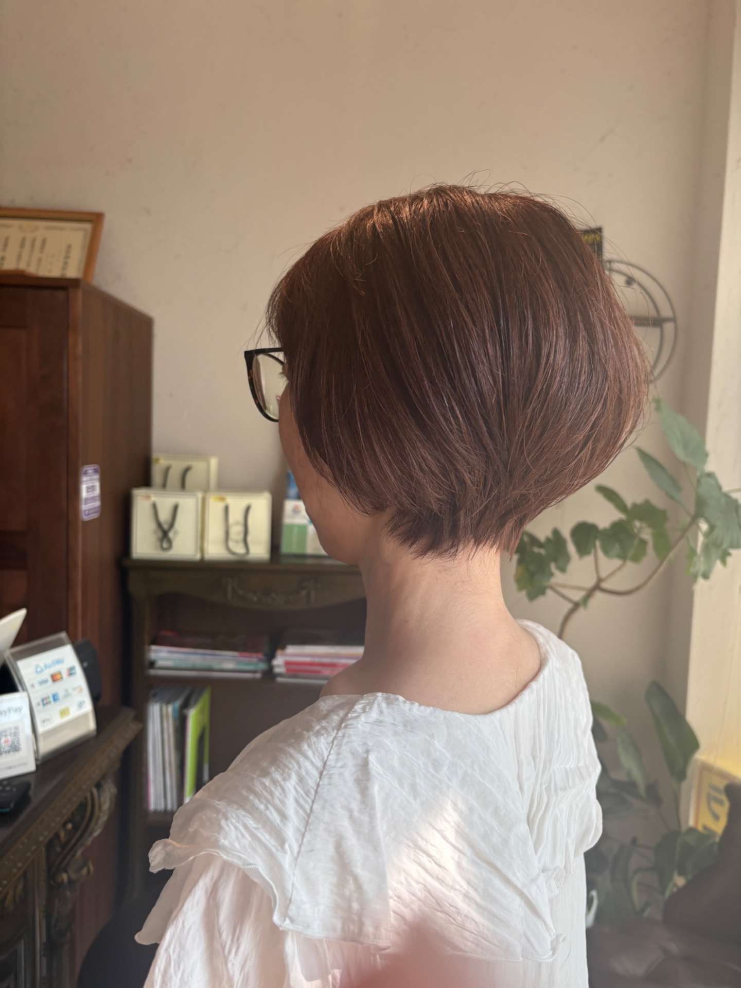 美髪のお手伝い