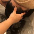 いつものヘッドスパを贅沢に✨